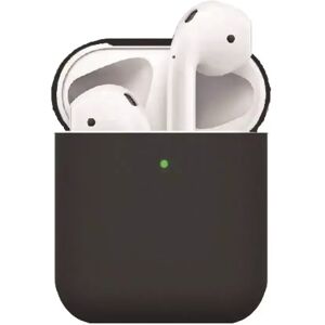 INCOVER Apple AirPods (1. & 2. gen.) Tynt Silikondeksel - Svart