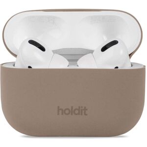 Holdit Nygård Silikonedeksel Til AirPods Pro 2nd Gen (2022) - Mocha Brown