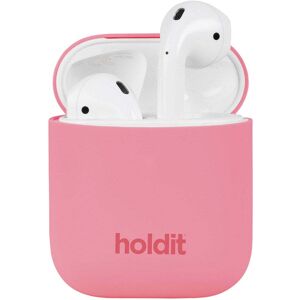 Holdit Nygård Silikondeksel Til Apple AirPods (1 & 2. gen.) - Rouge Pink