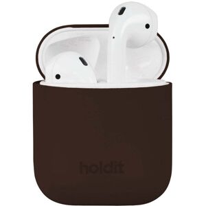 Holdit Nygård Silikon Deksel Til AirPods - Chocolate