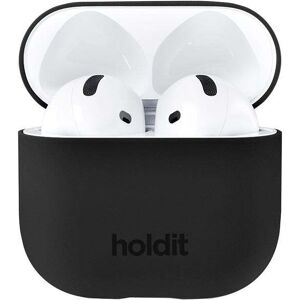 Holdit Nygård Silikonedeksel Til AirPods 4 - Svart