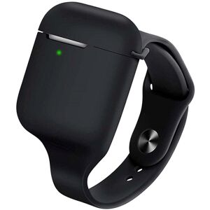 INCOVER AirPods (1 & 2. gen.) Silikonarmbånd - Svart