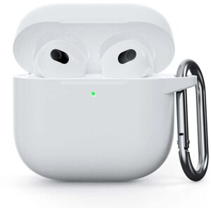 INCOVER Airpods 4 Silikon Deksel - Hvitt