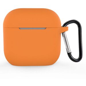 INCOVER Apple AirPods (4. Gen.) Silikondeksel med Karabinkrok - Oransje