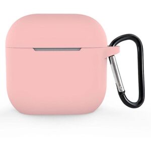 INCOVER Apple AirPods (4. Gen.) Silikondeksel med Karabinkrok - Rosa