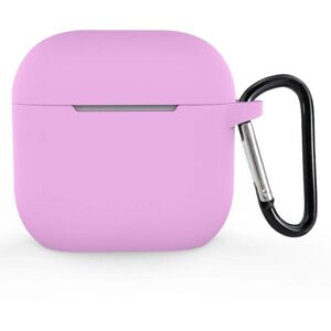 INCOVER Apple AirPods (4. Gen.) Silikondeksel med Karabinkrok - Lilla