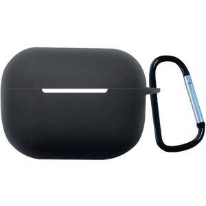 INCOVER Apple Airpods Pro 2nd Gen (2022) Silikondeksel med Karabinkrok - Svart
