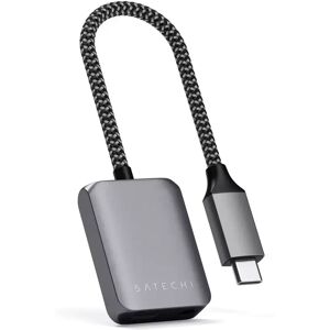 Satechi Jack-stik 3.5 mm til USB-C Adapter m. Lader - Space Grey