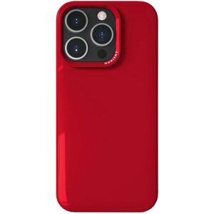 Nudient Thin Case iPhone 16 Pro Deksel - MagSafe Kompatibel - Cherry Red Gloss