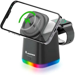 Zmartgear 3-i-1 Trådløs Lader 22,5W - MagSafe-kompatibel - Svart
