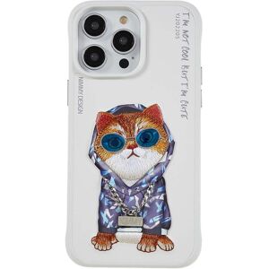 INCOVER iPhone 14 Pro Plastik Hybrid Cover med motiv - Hoodie Katt