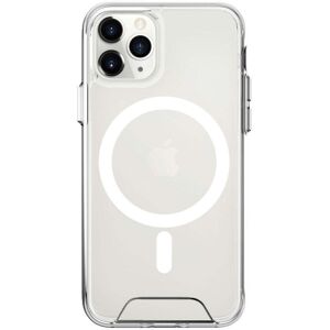 EIDERWOOD iPhone 11 Pro Max Hybrid Plast Deksel - MagSafe Kompatibel - Gjennomsiktig / Hvit