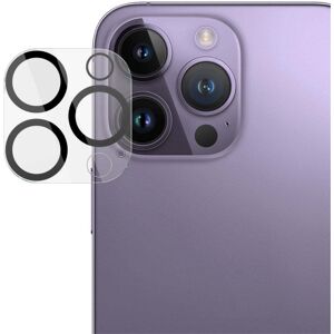 INCOVER IMAK iPhone 16 Pro / 16 Pro Max Herdet Kameralinse Beskyttelsesglass - Gjennomsiktig / Svart