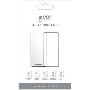 iPhone 15 Pro Max GEAR Full-Fit Glass - Curved - Herdet Glass - Svart Kant