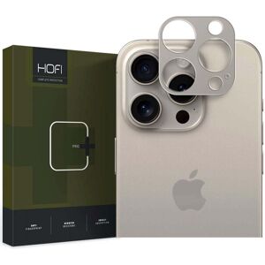 iPhone 15 Pro / 15 Pro Max HOFI Metallplate for Kameralinser - Beige
