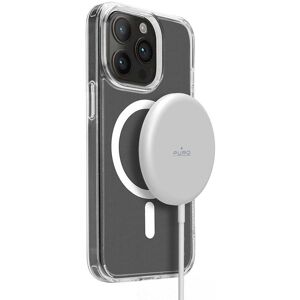 PURO Magnetisk Trådløs Lader USB-C - MagSafe Kompatibel - 1m - Hvit