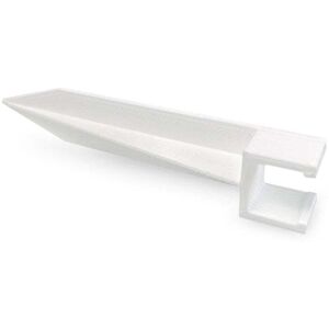 Light Solutions - Spydbrakett for Philips Hue Outdoor Lightstrip - 10 stk. - Hvit