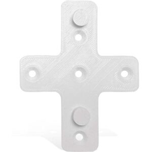 Light Solutions - Usynlig Veggbrakett for Philips Hue Bridge 2.1 - Hvit