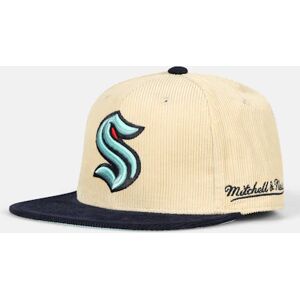 Mitchell & Ness Seattle Kraken caps Beige Male L