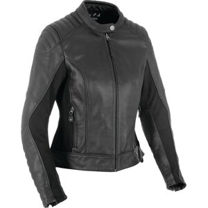 Oxford Beckley Ladies Motorsykkel skinnjakke XS 32 42 Svart