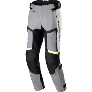 Alpinestars Bogota Pro Drystar 4 Seasons vanntett Motorsykkel Tekstil Bukser S Grå Gul