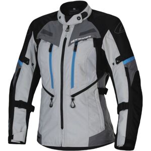 Alpinestars Stella Bogota Pro Drystar® vanntett dame motorsykkel tekstiljakke L Grå Blå