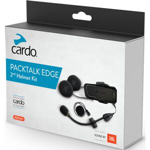 Cardo Packtalk Edge HD JBL Andre hjelmutvidelsessett en størrelse Svart