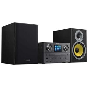Philips TAM8905/10 - Mikrosystem - DAB+/Bluetooth/CD/Spotify Connect - 2 x 50 Watt (Totalt) - Sort