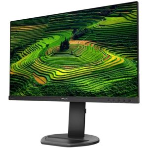 Philips B Line 241B8QJEB - LED-skjerm - 24" (23.8" synlig) - 1920 x 1080 Full HD (1080p) @ 75 Hz - IPS - 250 cd/m² - 1000:1 - 5 ms - HDMI, DVI-D, VGA