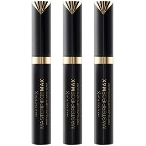 3-pack Max Factor Masterpiece Max Mascara Black 7,2ml