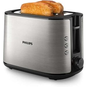 Philips Viva Collection HD2650 Full metal - Brødrister - 2 skive - 2 Spor - rustfritt stål