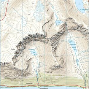 Calazo Høyfjellskart Trollheimen Snota & Trekanten 1:25 000
