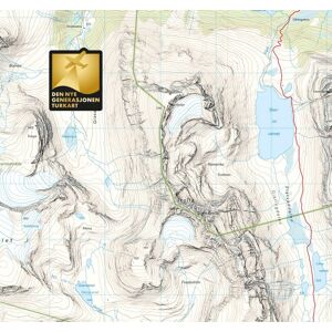 Calazo Høyfjellskart Trollheimen Sunndal & Innerdalen 1:25 000
