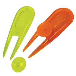 Masters Neon Pitchfork And Ball Markers 2 Pack