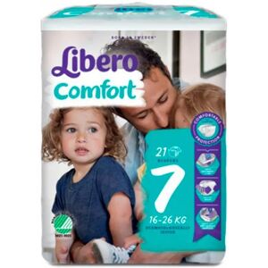 Libero Comfort 7 Fralda 16-26Kg Pack 6 x20
