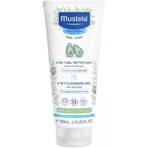 Mustela Bebé Shampoo 2 em 1 Gel Lavante Corpo e Cabelo 200ml