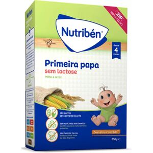 Nutribén Farinha Não Láctea Primeira Papa sem Glúten e Sem Lactose 250g
