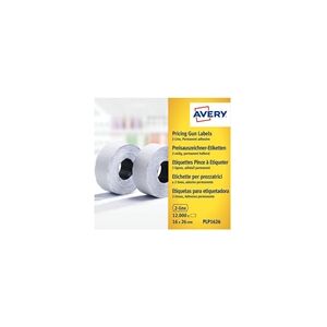 Avery PLR1626 etiquetas de preços removíveis 26 x 16 mm