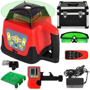 S/marca Vevor Nível Laser Autonivelante Varredura Rotativa A 360 Graus Linha Laser Vertical Horizontal Módulo Laser Rotativo Auto Alinhamento