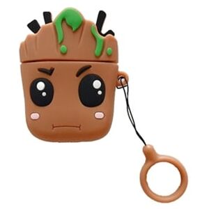 Allinless 1/2 Caso Bonito Dos Desenhos Animados Animal Airpods Caso Meninas Mulheres Capa De Silicone Flexível