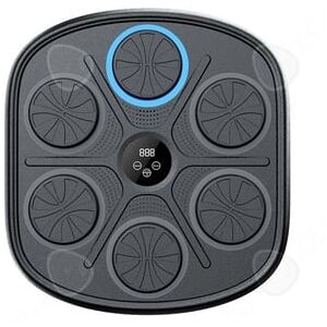 Confozen Máquina de Boxe C 42x44x7,5cm Máquina de Boxe Eletrônica Máquina de Boxe Musical Máquina de Boxe Musical Preta Máquina de Boxe Musical Adulto Conexão Bluetooth Confiozen