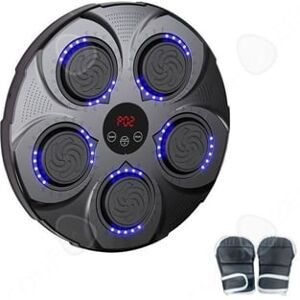 Confozen Máquina de Boxe C 43x43x7,5cm Máquina de Boxe Eletrônica Máquina de Boxe Musical Máquina de Boxe Musical Preta Máquina de Boxe Musical Adulto Conexão Bluetooth Confiozen
