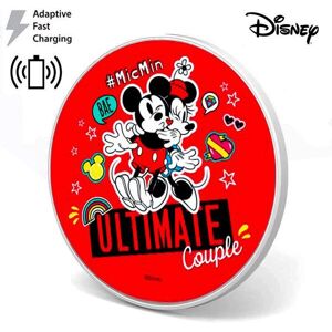 Disney Carregador Smartphones Qi sem fio Red (Fast Charge)