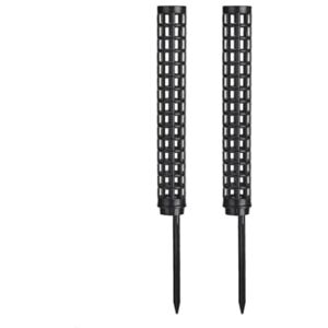 Northix Suporte para Plantas com Espaço para Terra Preto