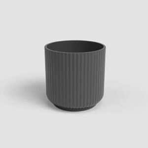 Artevasi Vaso Redondo Faiança 15cm Antracite emb. 1 un