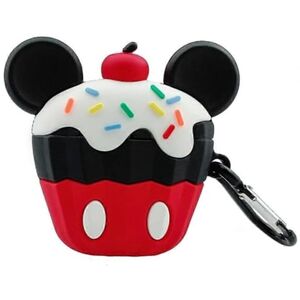 Sygo Capa Para Airpods 12, Acessórios Para Airpods, Sílice Bonito Cupcake Cartoon Mouse