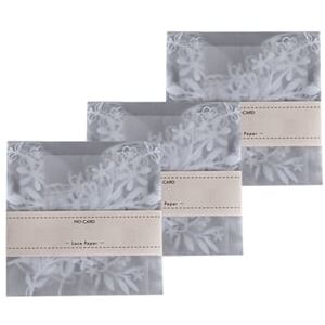 Neveance 30 Pcs Autocolantes de Renda Vintage Impermeáveis para Scrapbook e Planners