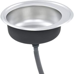 Vidaxl Lava-Loiça com Ralo e Sifão Aço Inoxidável