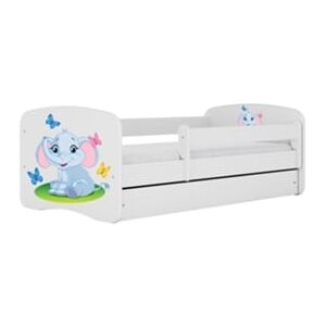Kocot Kids Cama 160 X 80 Cm Babydreams Bebê Elefante Branco