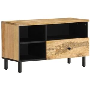 Pangshiyuan Móvel de Tv 80X33X46 Cm Madeira de Mangueira Maciça